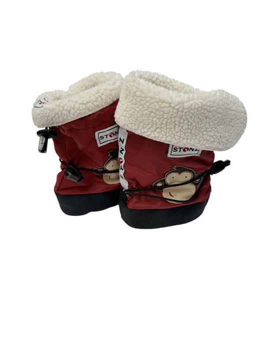 Stonz Monkey Print Winter Booties
