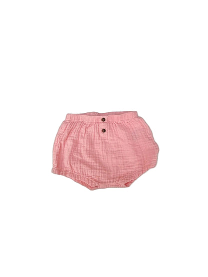 Old Navy Pink Muslin Bloomer Shorts 6-12M