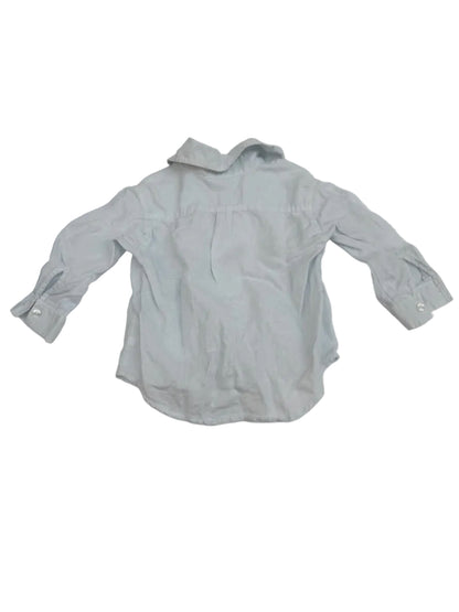 Seed Heritage Linen Long Sleeve Shirt 1-2Y