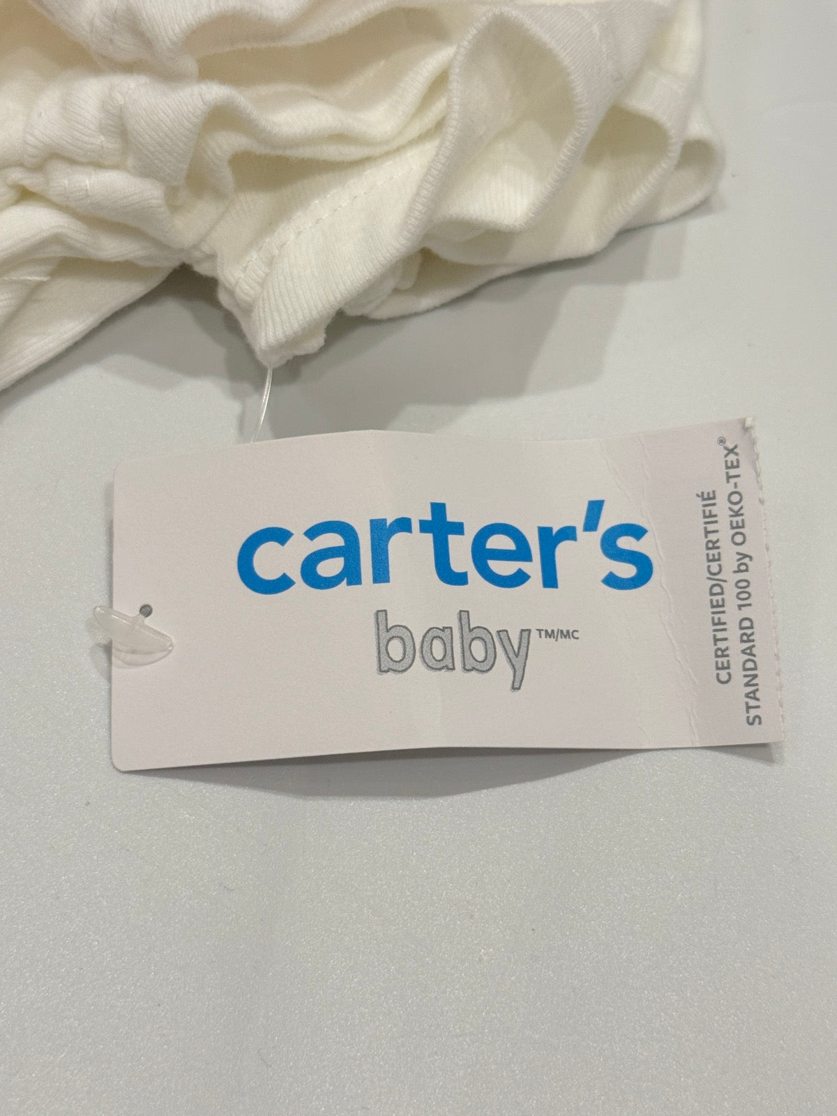 Carter's White Short Sleeve Bodysuit 5-Pack 3m