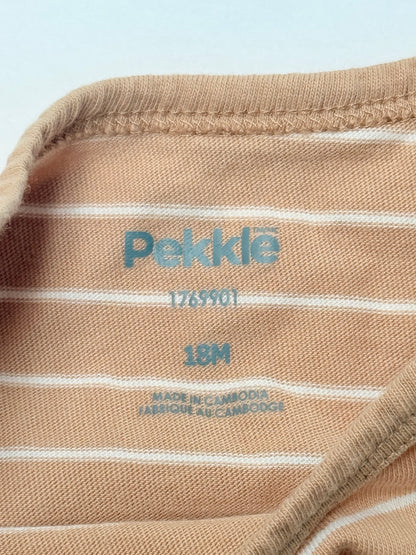 Pekkle Striped Bodysuit 18M