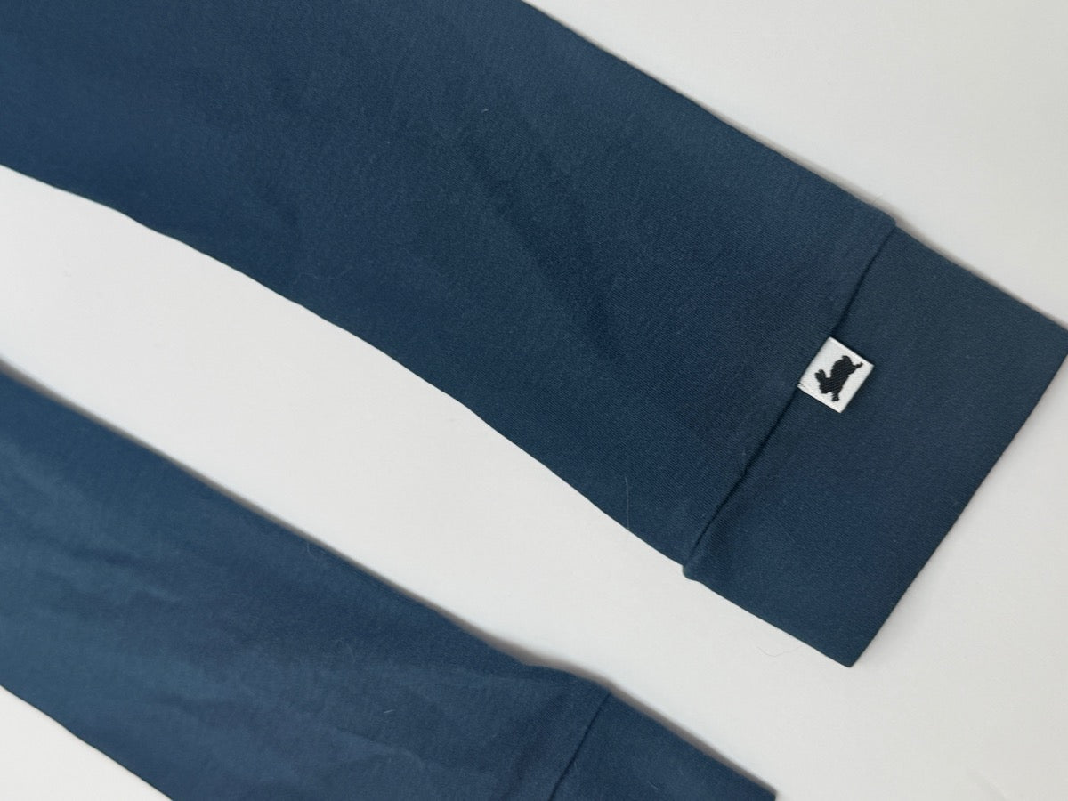 Little & Lively Steel Blue Leggings 5T