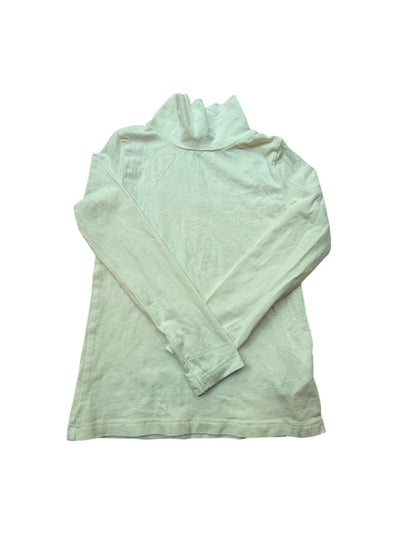 H&M White Turtleneck Long Sleeve Top 4-6Y