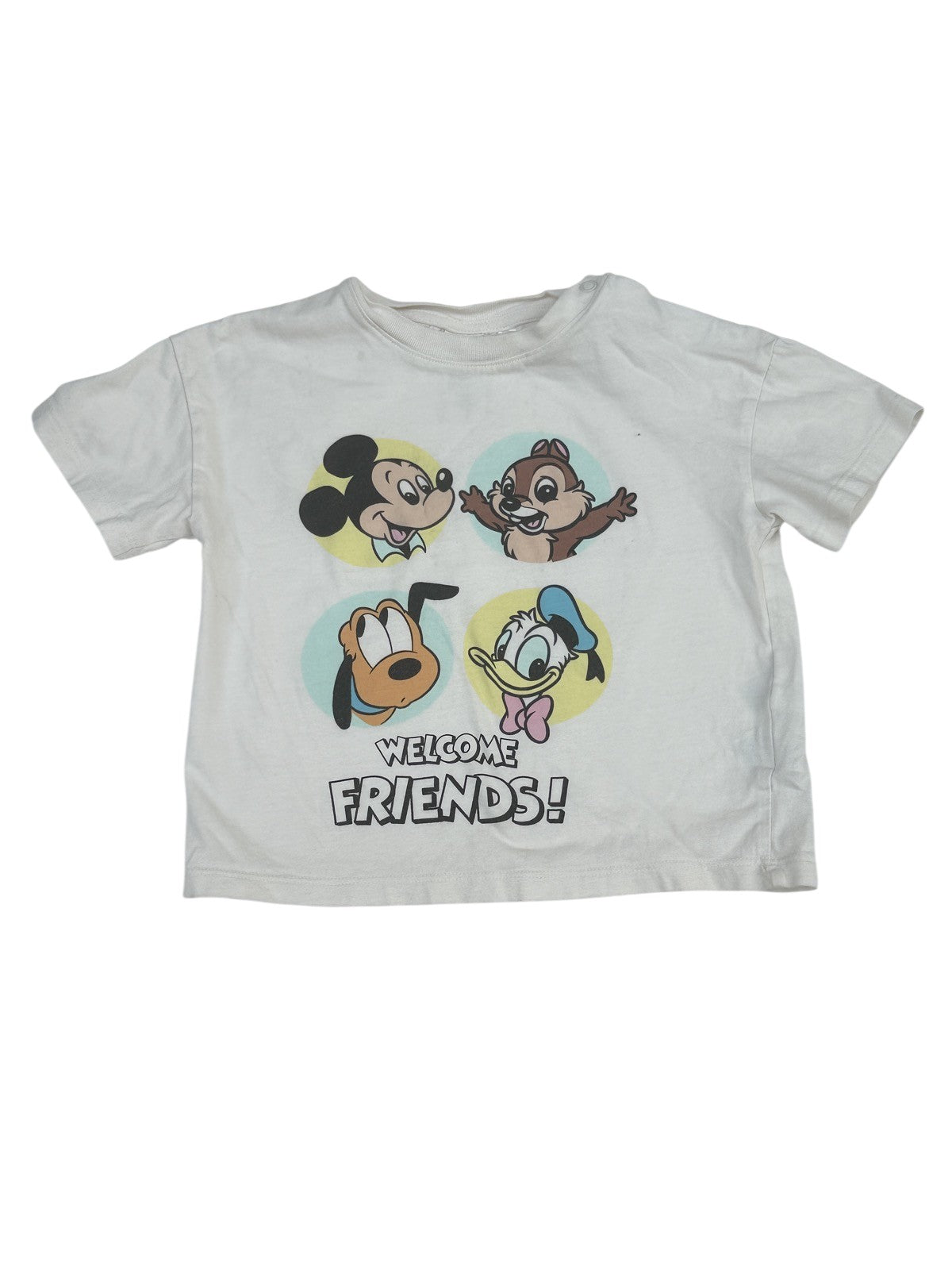 H&M Disney Welcome Friends Tee 2T