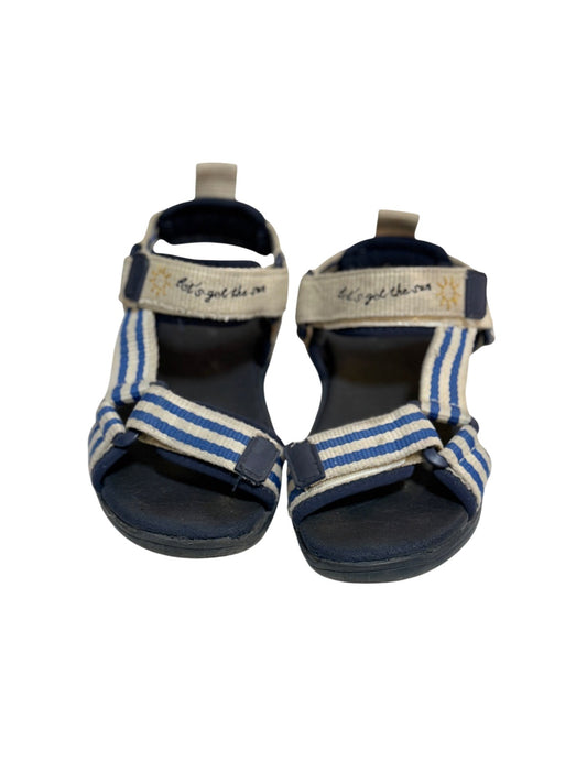 Zara Striped Sport Sandals Size 26