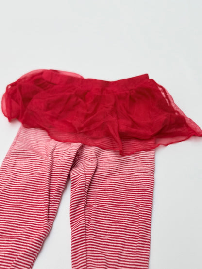 Carter's Striped Legging with Tutu Skirt 12M