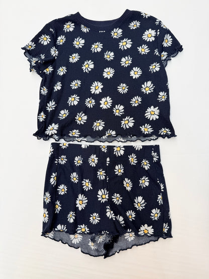 Old Navy Daisy Print Top Shorts Set 5