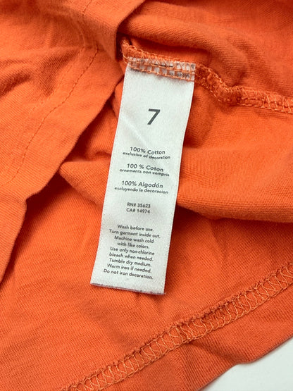 Carter's Pumpkin Face Long Sleeve T-Shirt Size 7