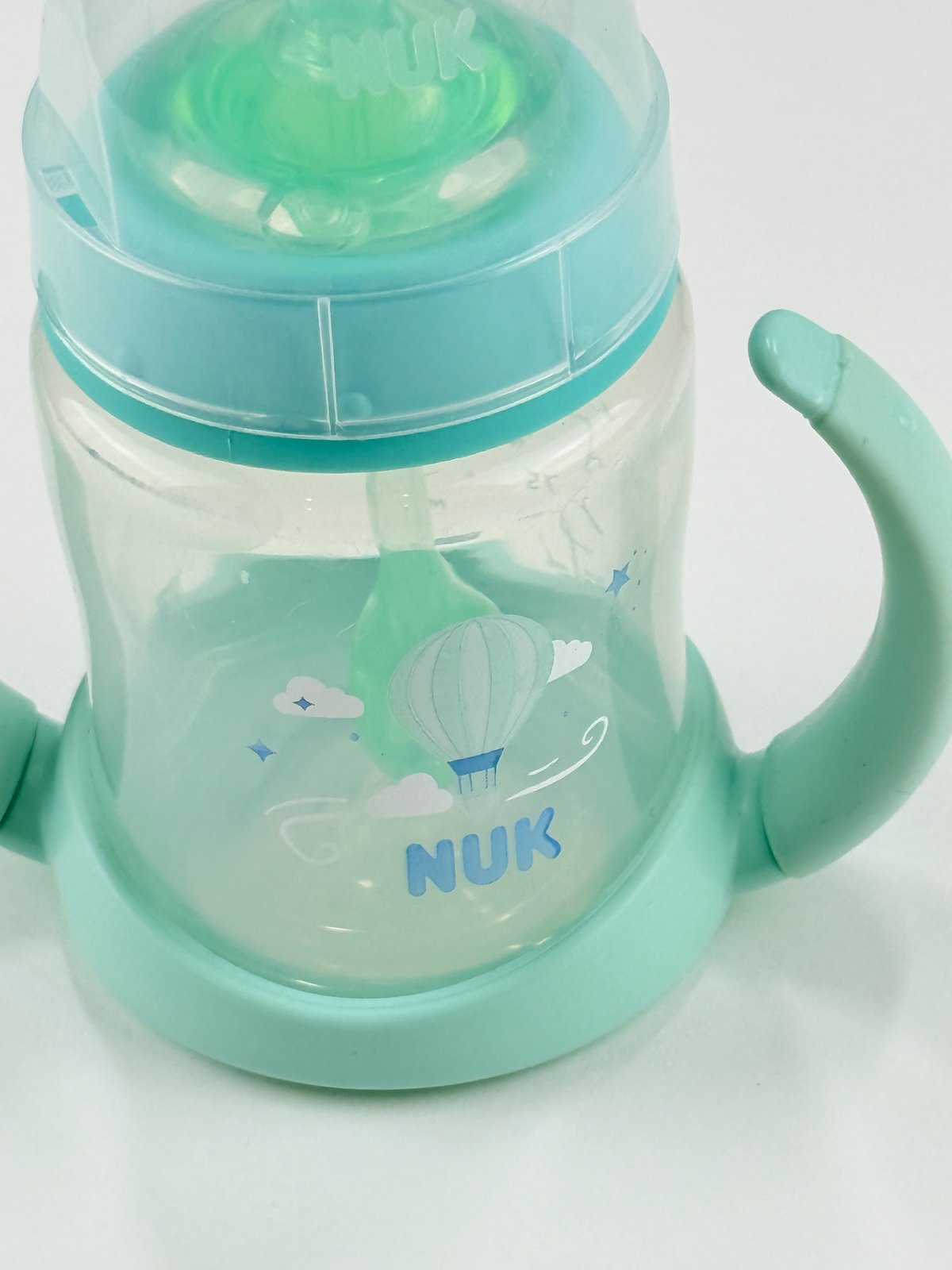 NUK Learner Cup Mint Hot Air Balloon 5oz