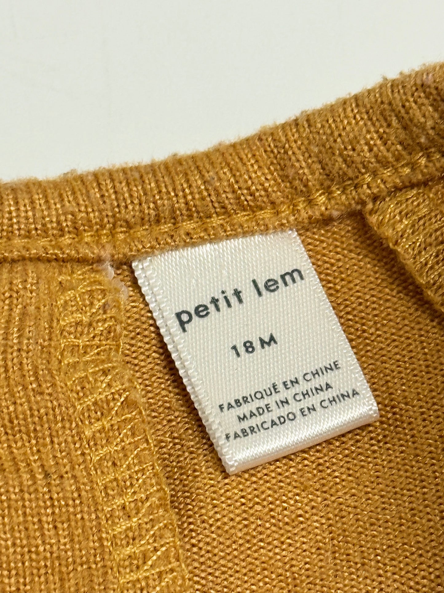 Petit Lem 18m Leopard Dress