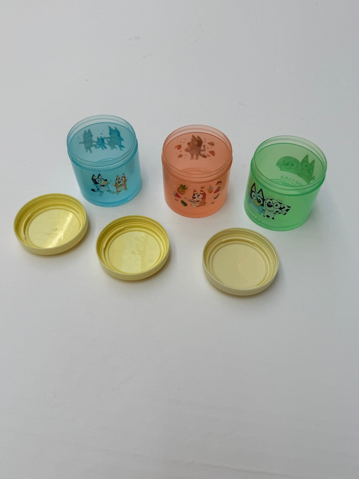 Whiskware Bluey Stackable Snack Containers Set