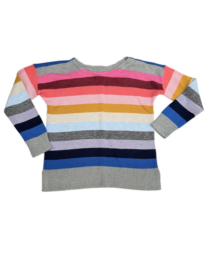 Gap Rainbow Stripe Knit Sweater Size S (6-7)