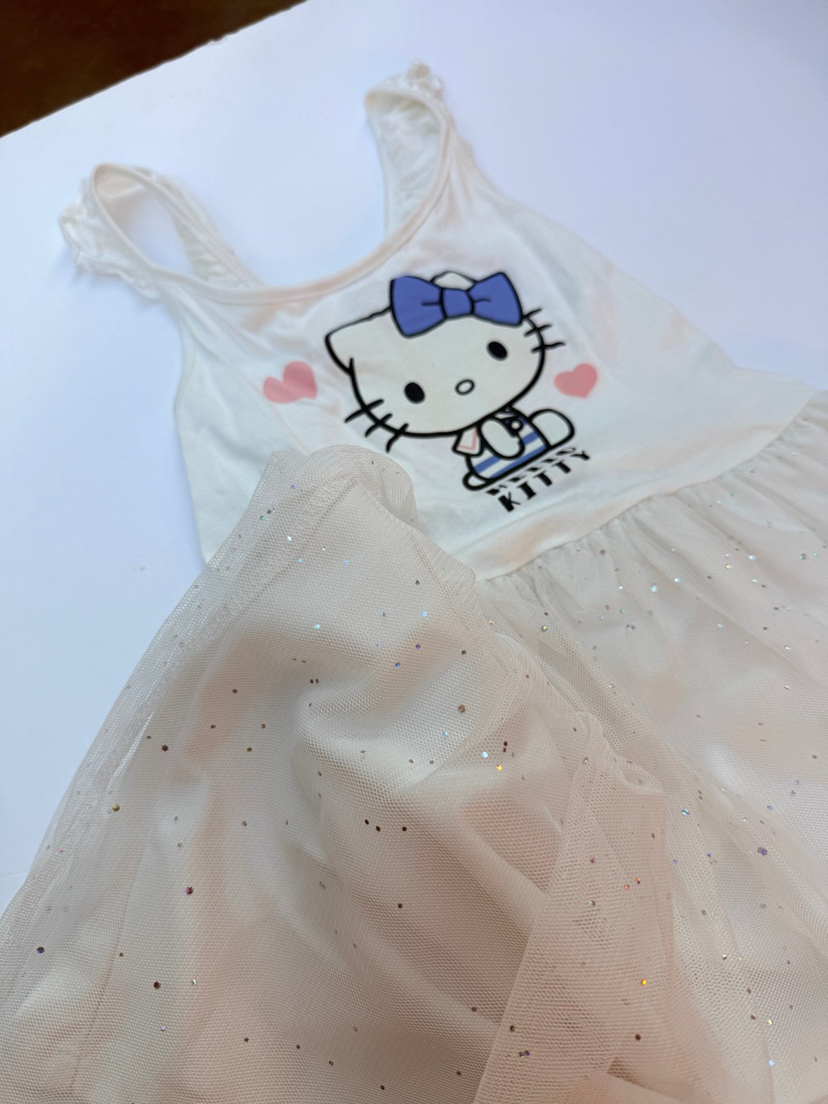H&M Hello Kitty Tulle Dress Size 5T 6