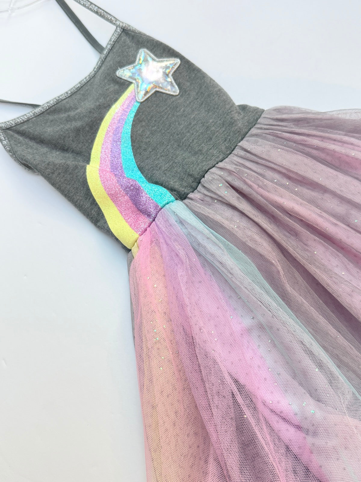 Zunie Rainbow Star Tutu Dress Size 5