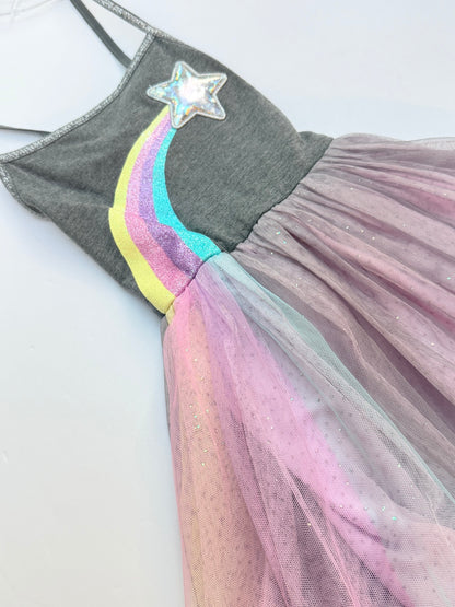 Zunie Rainbow Star Tutu Dress Size 5