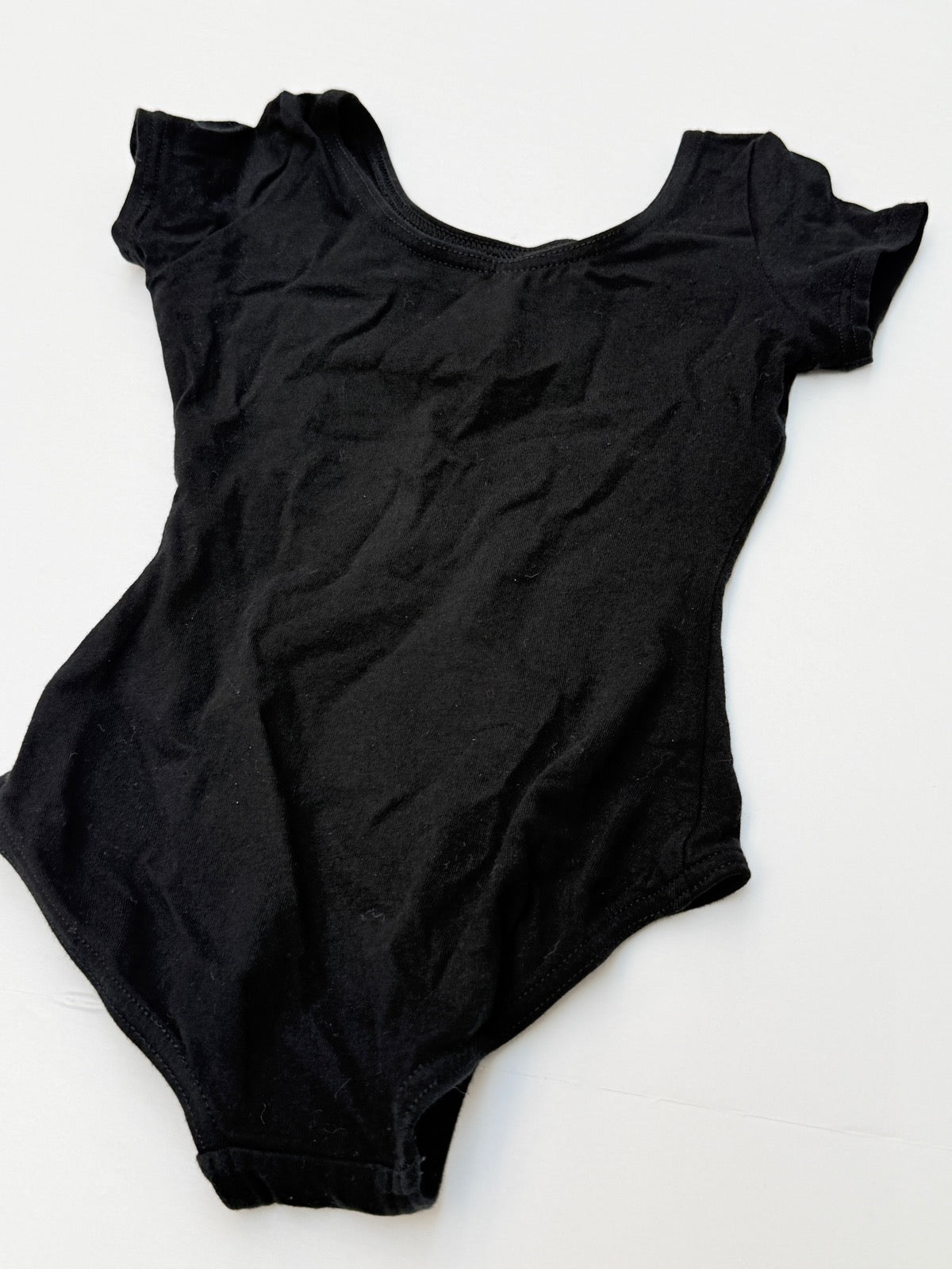 Capezio Black Dance Leotard Size 4