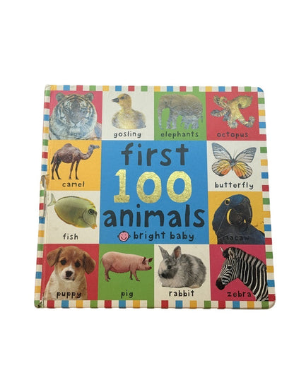 LG First 100 Animals Bright Baby Board Book