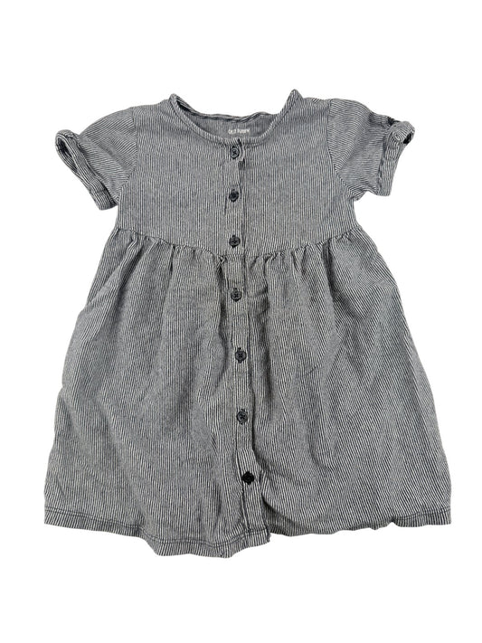 Old Navy Striped Button-Front Dress 2T
