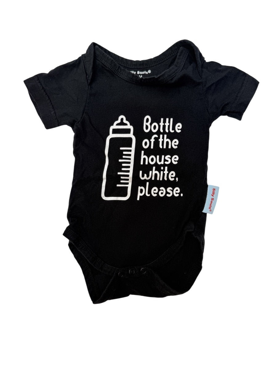 Silly Souls Bottle of the House Onesie 3-6M
