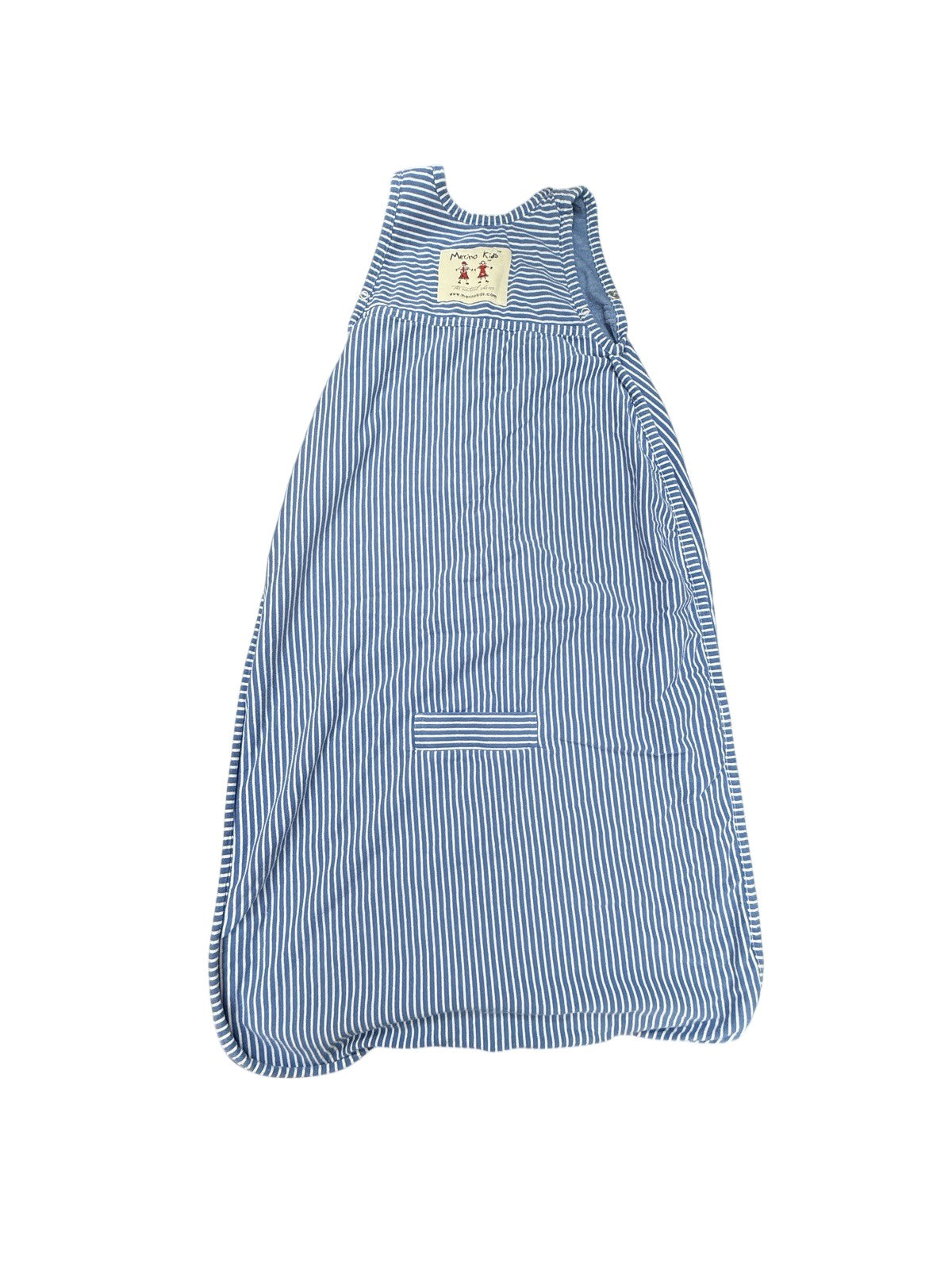 Merino Kids Blue Stripe Sleep Sack Toddler 2-4Y