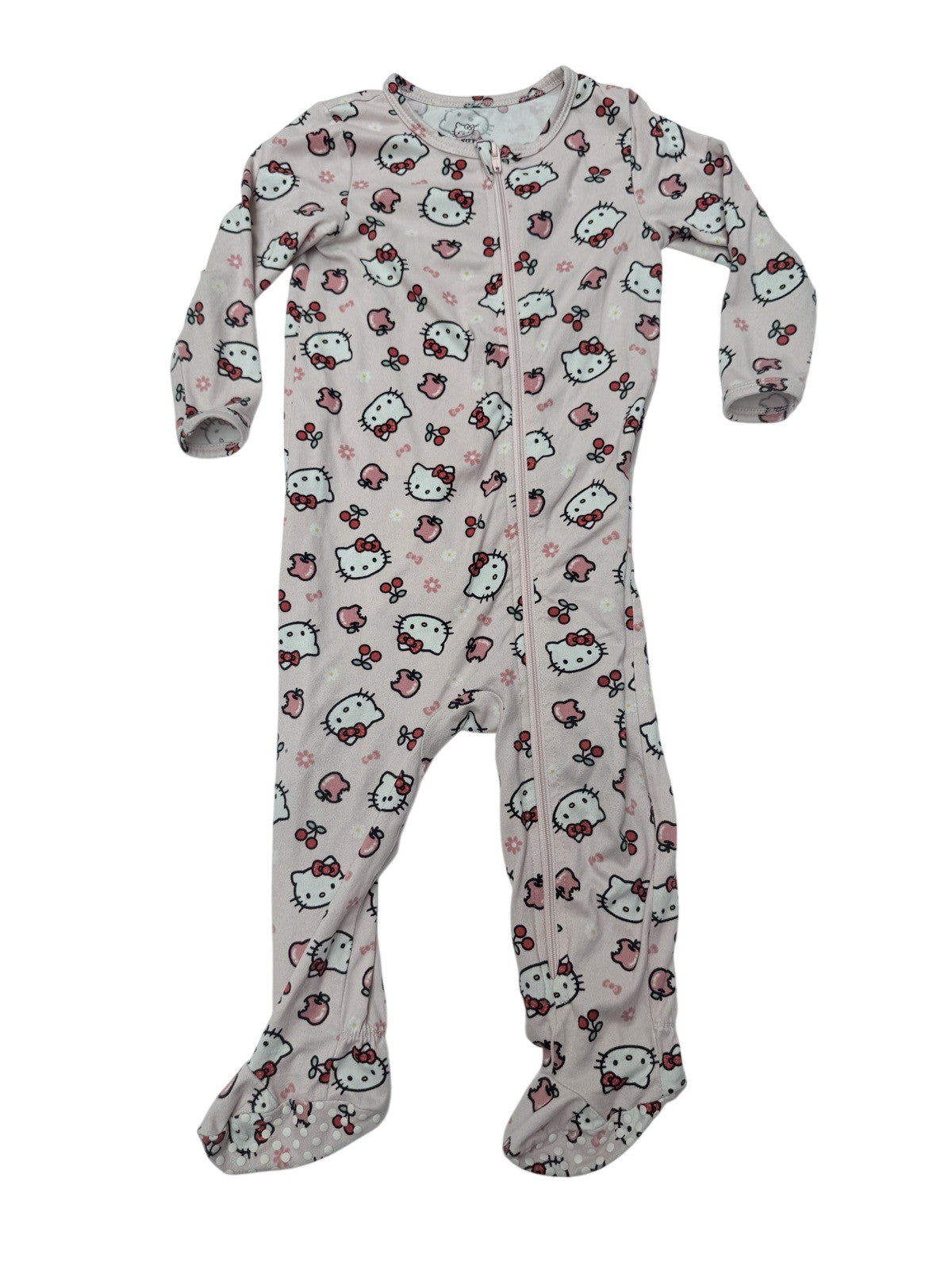 Hello Kitty Pink Sanrio Footed Sleeper 12-18M