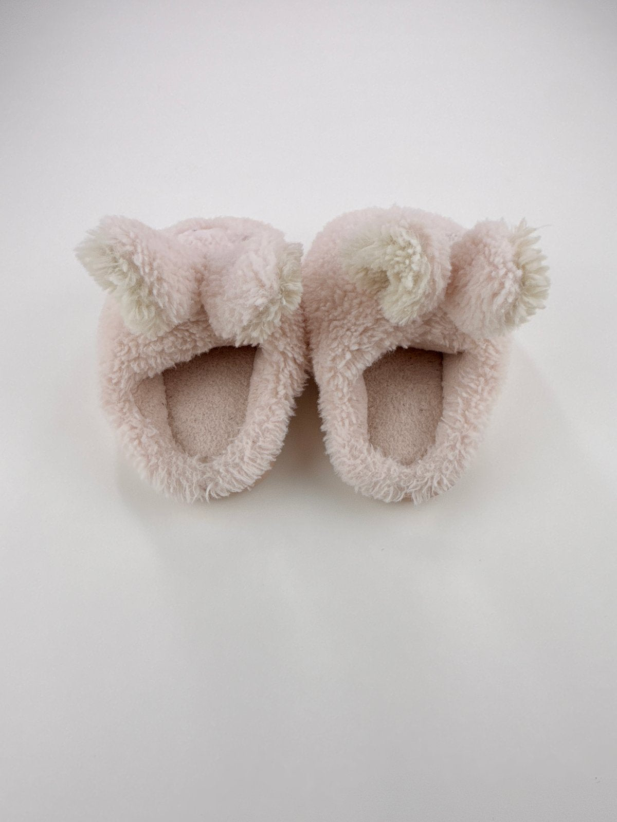 Pink Fuzzy Bunny Slippers US9