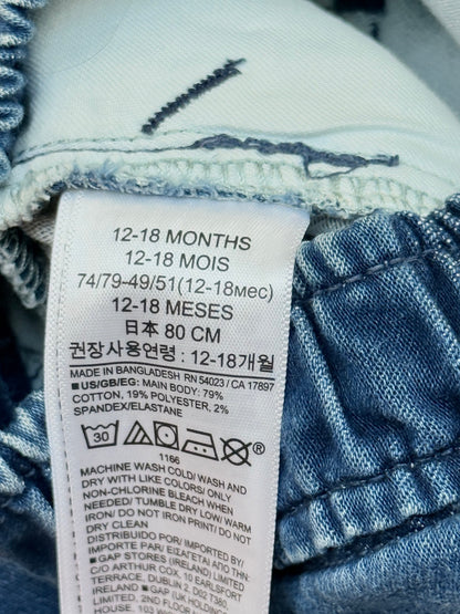 Baby Gap Denim Jogger Pants 12-18M