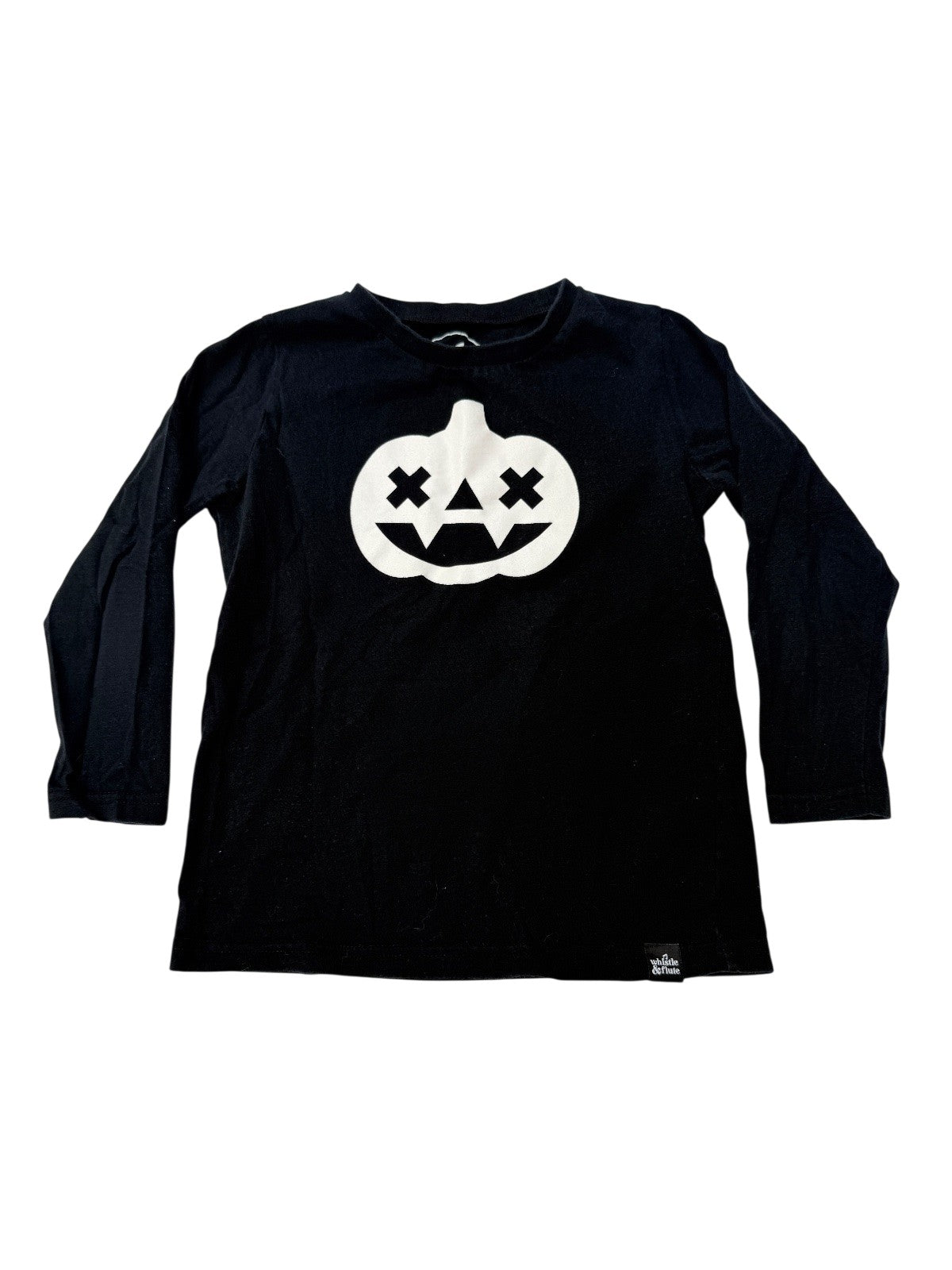 Whistle & Flute Pumpkin Long Sleeve T-Shirt 5-6Y