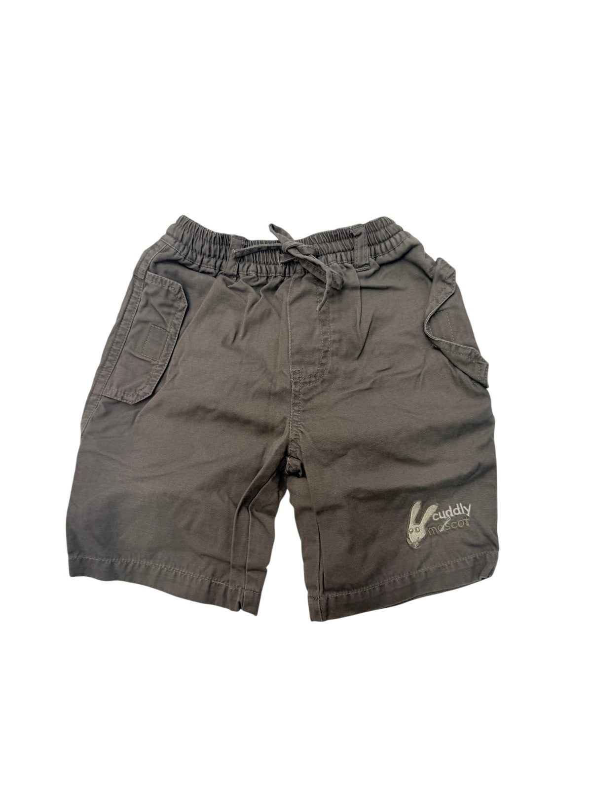 Okaidi Gray Cargo Shorts 12M