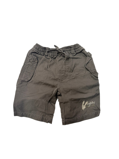 Okaidi Gray Cargo Shorts 12M