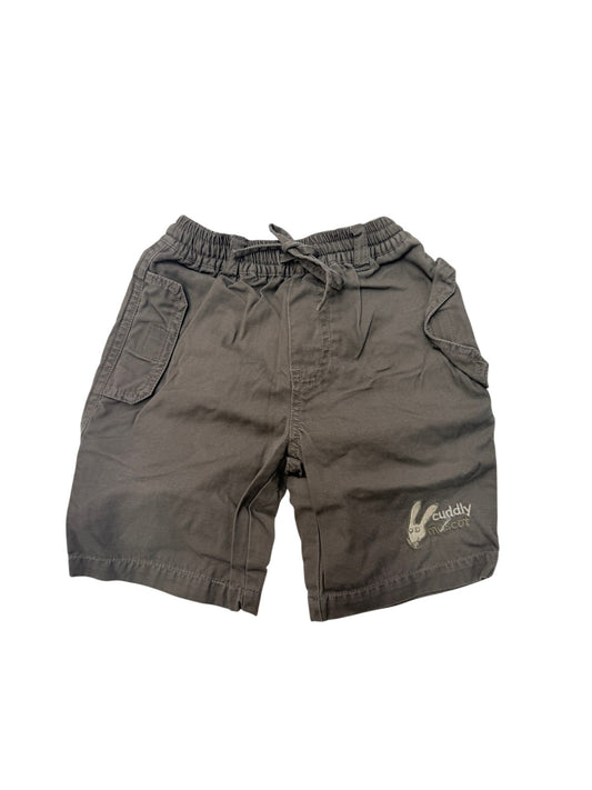 Okaidi Gray Cargo Shorts 12M