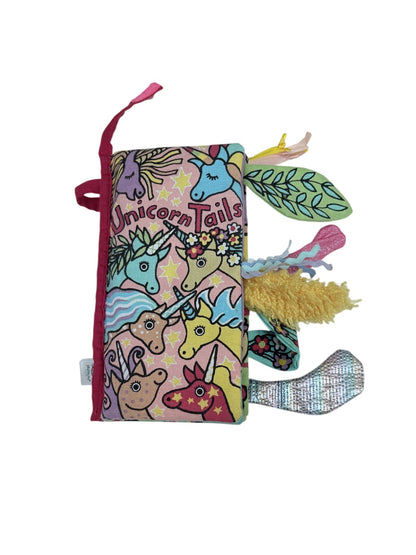 Anne Wilkinson Jellycat Unicorn Tails Fabric Book