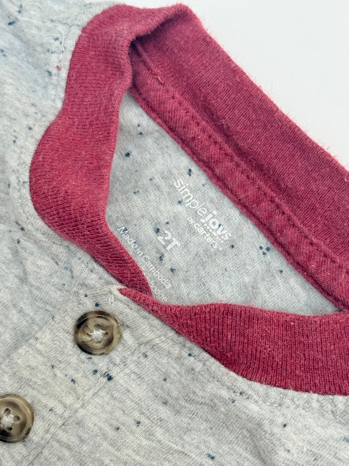 Simple Joys by Carter's Henley Long Sleeve 2T