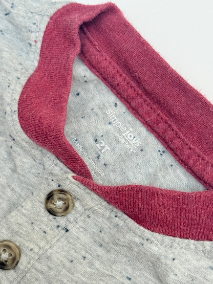 Simple Joys by Carter's Henley Long Sleeve 2T