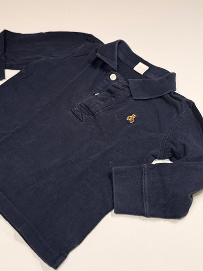 Baby Gap Navy Long Sleeve Polo 3T