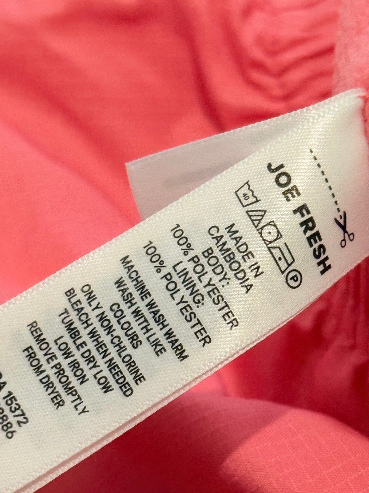 Joe Fresh Pink Snow Pants Toddler 5