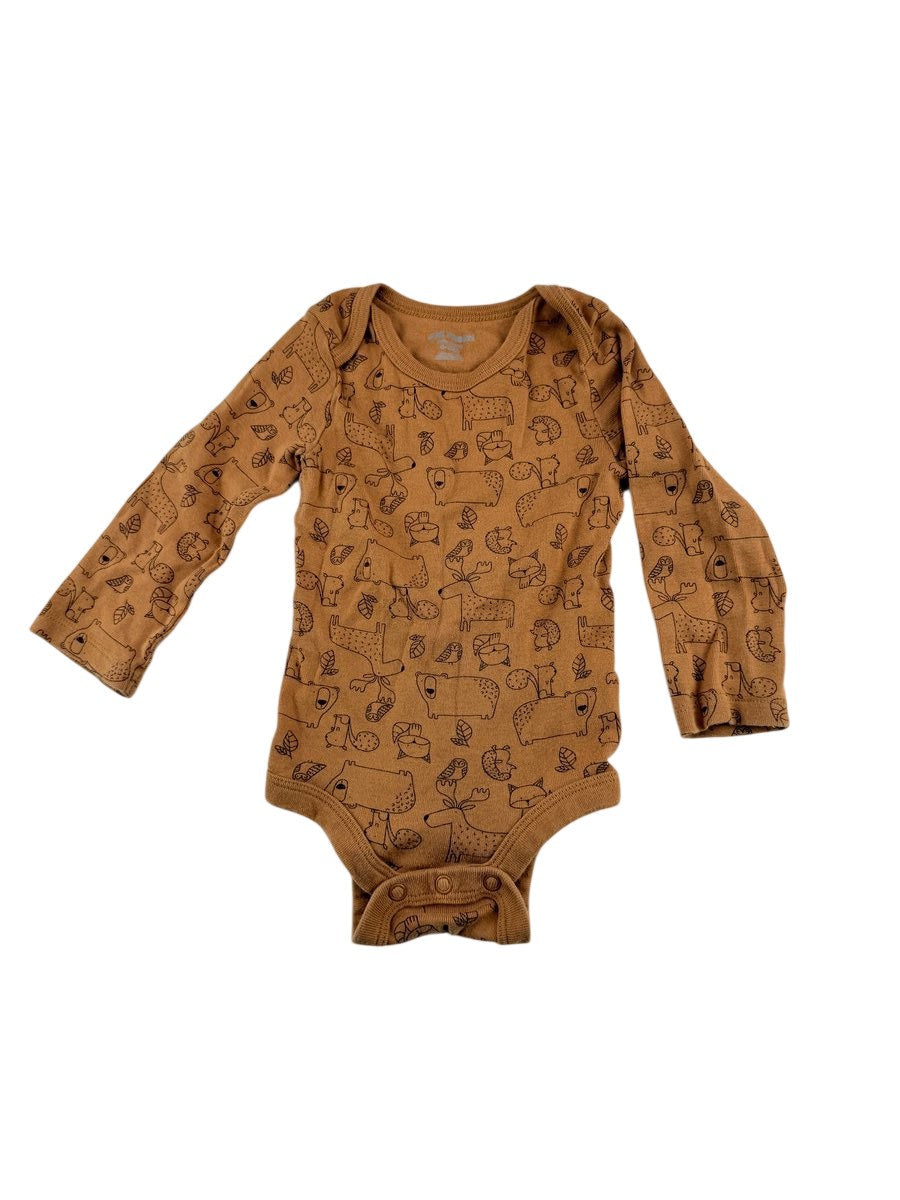 Joe Fresh Woodland Animal Bodysuit 6-12M