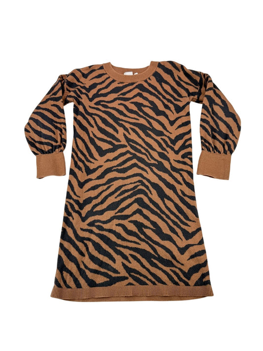 Gap Kids Tiger Stripe Knit Dress Size 4-5