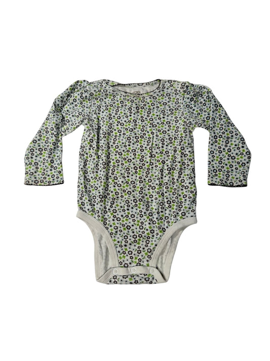 Carter's Floral Long Sleeve Bodysuit 24M