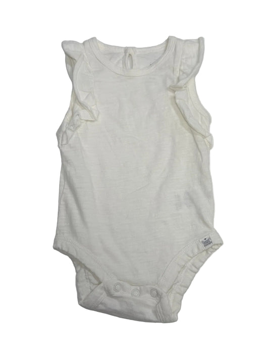 Rise Little Earthling Cream Flutter Bodysuit 6-9M