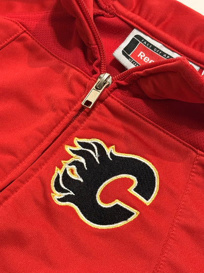 Reebok Calgary Flames Red Track Jacket 2T