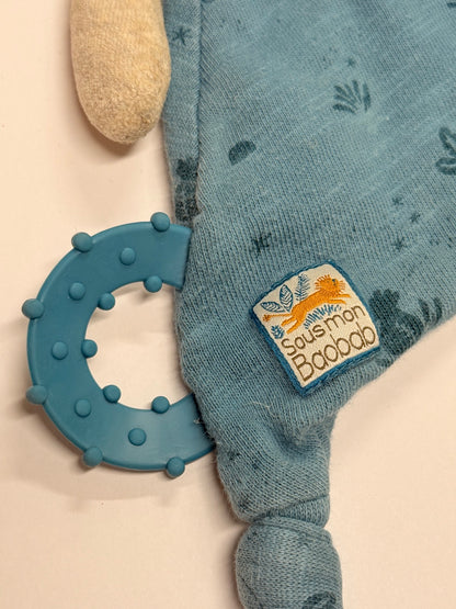 Moulin Roty Sous Mon Baobab Elephant Comforter Doudou