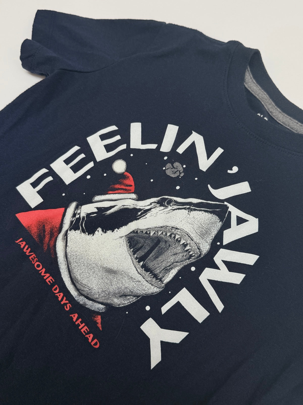 Old Navy Feelin' Jawly Shark T-Shirt Size 5