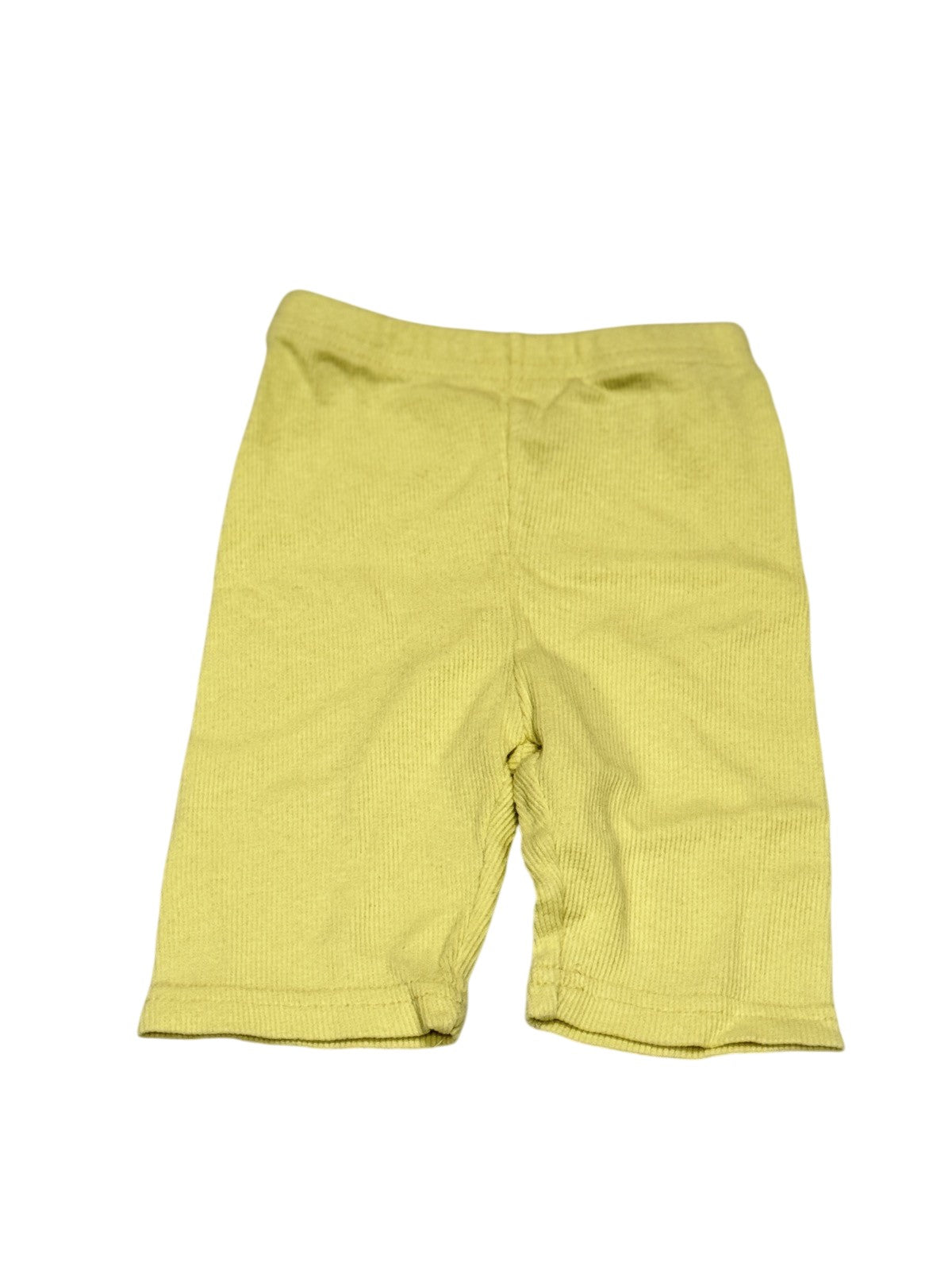 Yellow Ribbed Baby Pants Size 18m