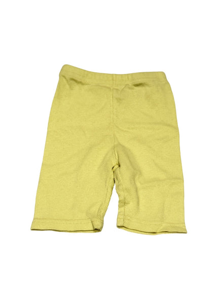 Yellow Ribbed Baby Pants Size 18m