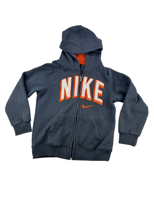 Nike Gray Zip-Up Hoodie Size 6