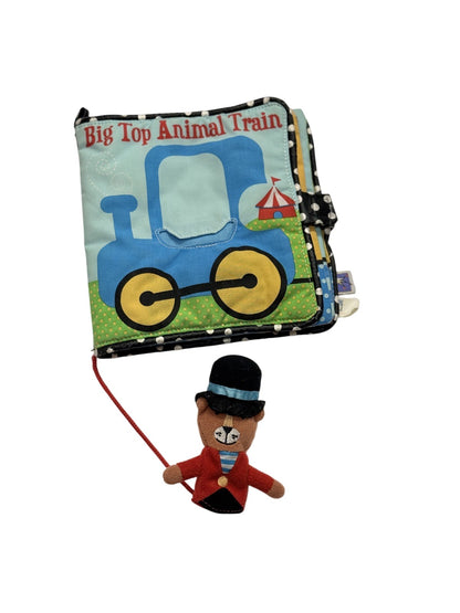 Manhattan Toy Big Top Animal Train Soft Book