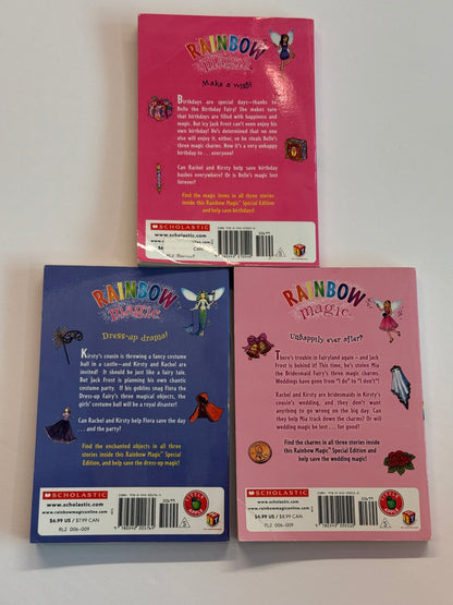 Daisy Meadows Rainbow Magic 3-Book Bundle