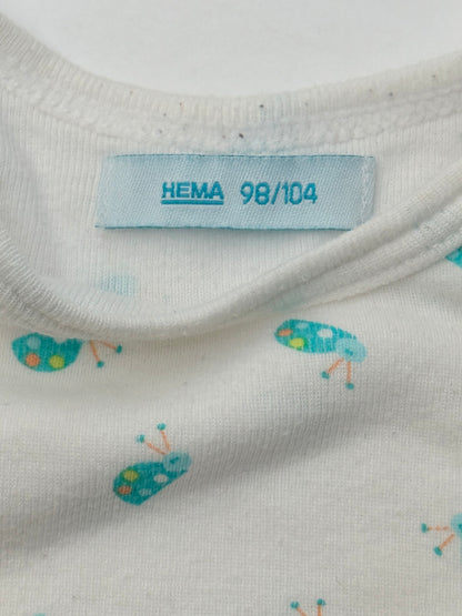 HEMA Ladybug Print Bodysuit Size 3T/4T