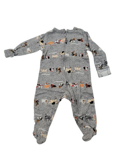 Old Navy Halloween Dogs Sleeper 6-9M